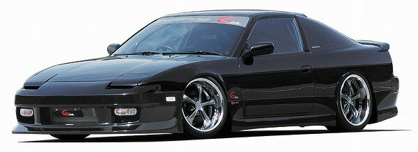 GPスポーツ G-FOUR フロントバンパースポイラー スムージングタイプ 130111 ニッサン 180SX R(P)S13 Front bumper spoiler