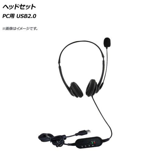 AP ヘッドセット PC用 USB2.0 AP-UJ0655 headset AP ヘッドセット PC用 USB2.0 AP-UJ0655 headset