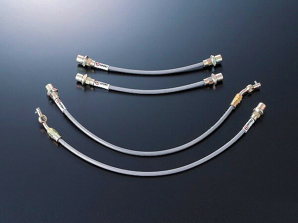 D-SPORT/Dスポーツ ステンメッシュブレーキホース ダイハツ ミラジーノ L700S/L701S 2WD 1998年10月～2004年11月 Stainless mesh brake hose