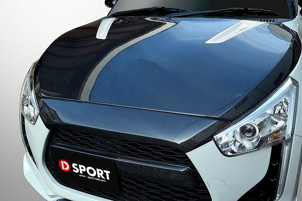 D-SPORT/Dスポーツ ノーズガーニッシュ フルカーボン 53142-A241-KX ダイハツ コペン LA400K Robe 2014年06月～ Nose garnish