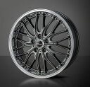 モンツァジャパン/MONZA JAPAN WARWIC DEEPRAND ホイール ハイパーブラック/ミラーカットポリッシュリム 17インチ×7.0J +50 5H100 RW05 wheel