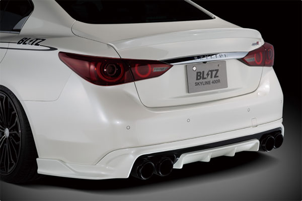 ֥å/BLITZ ԡR󥻥ץ ꥢǥե塼 ̤ ˥å 饤 400R RV37 VR30DDTT M/C 2019ǯ09 Rear diffuser