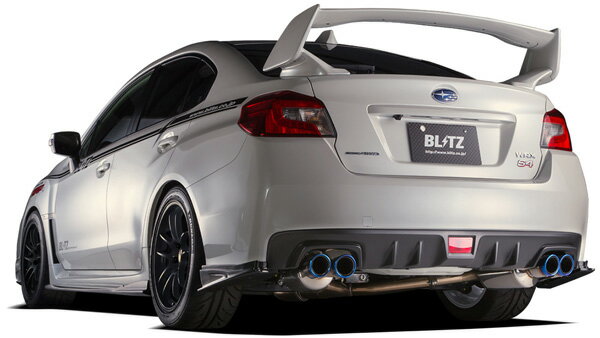 ブリッツ/BLITZ エアロスピードRコンセプト リアディフューザー 未塗装 スバル WRX STI VAB EJ20 2014年08月～2017年06月 Rear diffuser