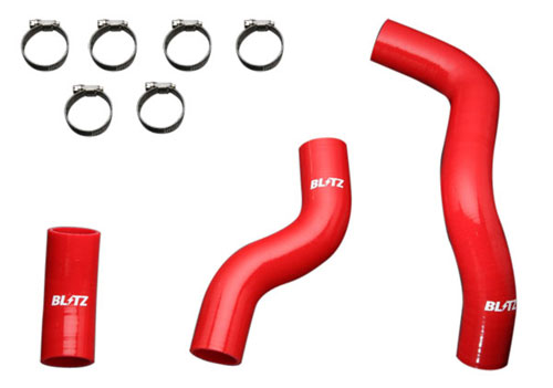 ブリッツ/BLITZ レーシングラジエターホースキット レッドシリコンホース トヨタ 86 GR ZN6 FA20 2017年12月～ Racing Radiator Horse Kit