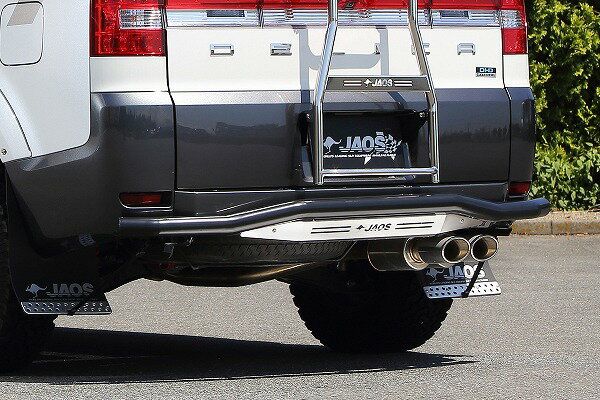 JAOS/ジャオス リヤスキッドバー ブラック/ブラスト B154304C ミツビシ デリカ D:5 2007年01月～ Rear skid bar