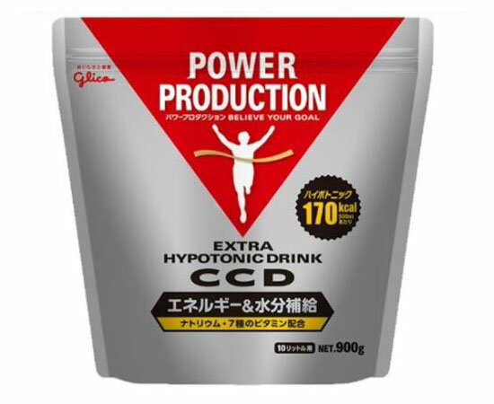 グリコ パワープロダクション 粉末ドリンク エキストラハイポトニックドリンクCCD 大袋900g(10L用) G70868 Extra High Potonic Drink