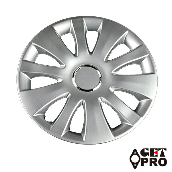 GET-PRO/ゲットプロ ホイールカバー シルバー 15インチ 汎用 L066B15 入数：1台分(4枚) Wheel cover