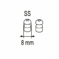 オムロン/OMRON イヤメイト用耳せん SS AK-EACP-SS 入数：2個入 Eyesen for earmate