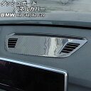 ダッシュボードパネルカバー BMW X2 F39 2018年~ ブラックカーボン カーボンファイバー製 Dashboard panel cover(2)