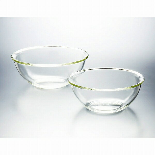 ハリオ/HARIO 耐熱ガラス製浅型ボウル 2個セット MXPA-2806(2154-071) Heat resistant glass shallow bowl