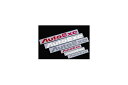 オートエクゼ/AutoExe ロゴステッカー レッド Lサイズ(550×56mm) A11200-03