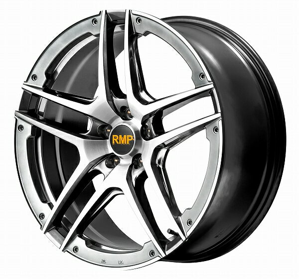 MID RMP 025SV ホイール ハイパーメタルコート/ブラッシュド/アンダーカット 18インチ×8.0J＋45 5H112 輸入車 入数：1台分(4本) wheel