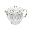 曙産業 クリアティーポット L 480ml 落としても割れない!お茶の様子が良く見えるクリアな本体! TW-3717(3)