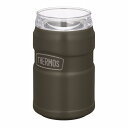 サーモス/THERMOS 真空断熱缶ホルダー カーキ 350ml缶用 2way・保冷保温 ROD-0021(KKI)