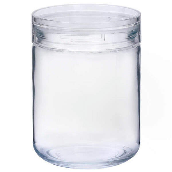 星硝 セラーメイト チャーミークリアー L-2 0.80L ガラス保存容器・保存びん・密封びん 広口で中身が見やすく使いやすい (00204100) Charmy Clearのサムネイル