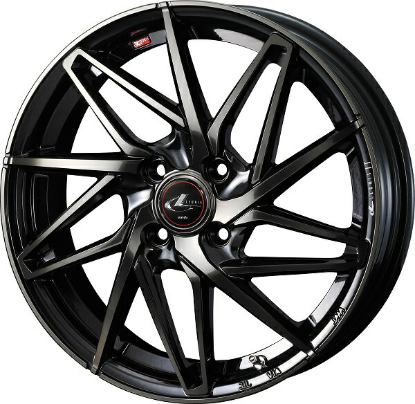 LEONIS IT ホイール PBMC/TI 17インチ×6.5J ＋42 4H100 入数：1台分(4本) 40584 wheel