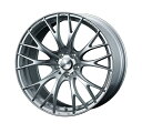 WEDSSPORT SA20R ホイール VI-SILVER 20インチ×9.5J ＋38 5H114.3 入数：1台分(4本) 72794 wheel