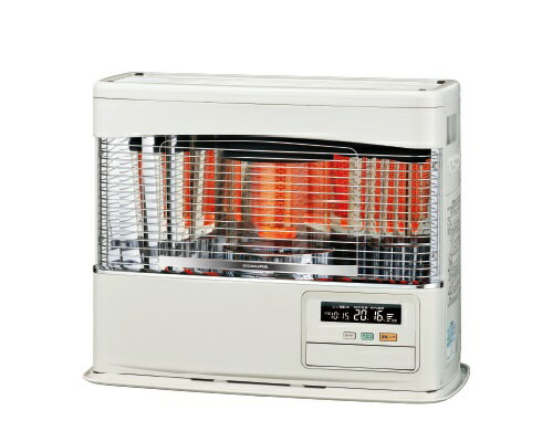 CORONA/コロナ PRシリーズ 寒冷地用大型ストーブ ホワイト FF式輻射 ラウンド 主に18畳用 FF-6823PR(W) Large stove for cold regions