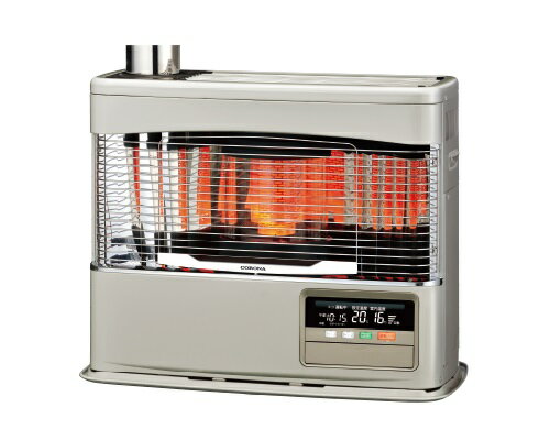 CORONA/コロナ PKシリーズ 寒冷地用大型ストーブ シャインゴールド 煙突式輻射＋床暖 主に20畳用 UH-7723PK(N) Large stove for cold regions