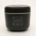 HIRO コンパクトライスクッカー ブラック 3合炊き HK-CRC03BK compact rice cooker(2)