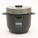 HIRO コンパクトライスクッカー ブラック 3合炊き HK-RC03 compact rice cooker