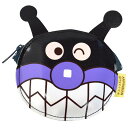 それいけ! アンパンマン コインパース ばいきんまん 使い方いろいろ、小物入れやキーケースにも ANV700(BAIKINMAN) Go for Anpanman coin purse