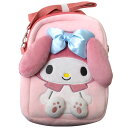 サンリオ ぬいぐるみポシェット マイメロディ お気に入りのキャラクターと一緒にお出かけ RM7083 Sanrio stuffed pochette