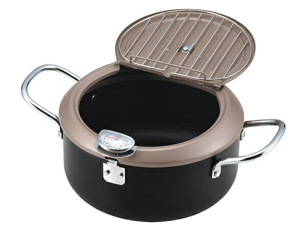 食彩亭 バット蓋付天ぷら鍋 20cm TP-7 Tempura pot with bat lid