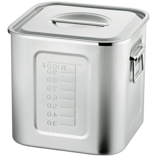 AG 21-0 ڐtp^Lb`|bg 30cm (007664-030) Square kitchen pot with scale