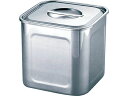 エムテートリマツ HACCP18-8 深型角キッチンポット 16.5cm (007808-016) Deep square kitchen pot