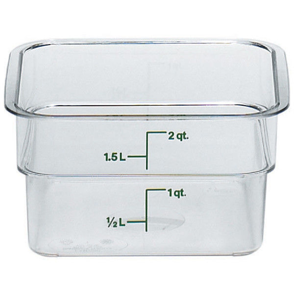 Ge[g}c CAMBROp^t[hRei[JEFA 1.9L 2SFSCW(028595-002) square food container camware