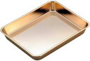 Ge[g}c 18-8 bL^pobg 6 (006319-006) Gold plated shallow square bat