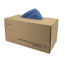 横浜油脂工業(Linda) マイクロファイバークリーンクロスプレミアム ブルー 入数:50枚入 CZ44(5002) Microfiber clean cloth premium