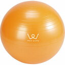 アルインコ(ALINCO) エクササイズボール オレンジ 55cm WBN055D exercise ball