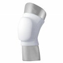 D＆M/ディーアンドエム ニーパッド 膝サポーター ホワイト 25mm厚 選べる3サイズ 837 knee pad supporter