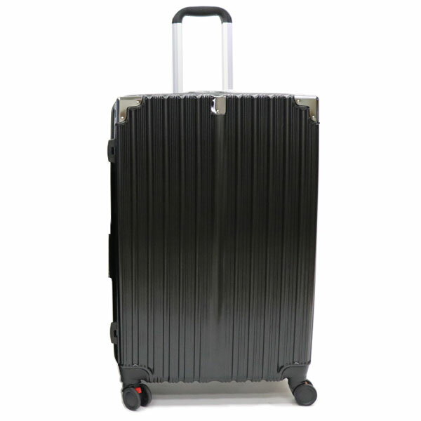 HIRO キャリーケース ブラック Lサイズ 約90L PC＋ABS樹脂製 TSAロック搭載 旅行やビジネスに HTK-2856 carry case
