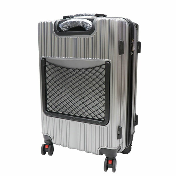 HIRO キャリーケース グレー Mサイズ 約63L PC+ABS樹脂製 TSAロック搭載 旅行やビジネスに HTK-2863 carry case