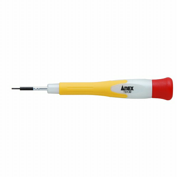 アネックス/ANEX スーパーフィット精密ヘクスローブドライバー T3×30 3540 Super fit precision hexlobe screwdriver