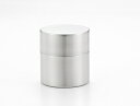ステンレス製 茶筒 小 ツヤ消し (0386113) stainless steel tea caddy