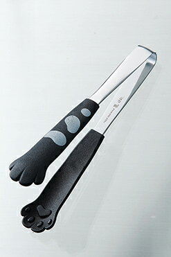 卓上トング きゃっちだにゃん 黒たま 1160(0402006) Tabletop tongs Kyacchidanyan