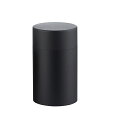 茶き くろいろ茶筒 大 CHA-10(0675089) Black tea caddy