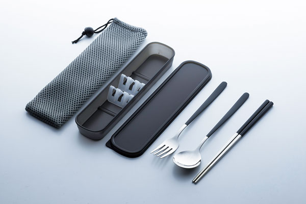 マイカトラリー ブラック 3pcs MYC-103(0283011) cutlery