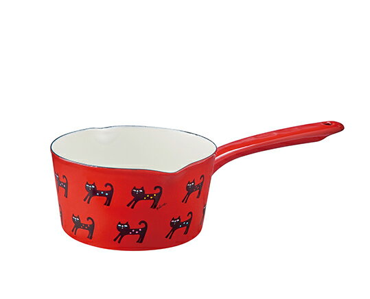 Plune. ホーローミルクパン カラフルキャット 15cm YJM-200(0773060) enamel milk bread