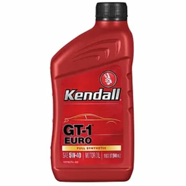 Kendall(Ph) GT-1 EURO GWIC 1QT(0.946L) SAE 5W40 K\EfB[[p S AԔėp 333-7141 engine oil