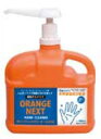 槌屋ヤック オレンジ ハンドクリーナーネクスト 1890ml ポンプボトルタイプ T00074 orange hand cleaner next