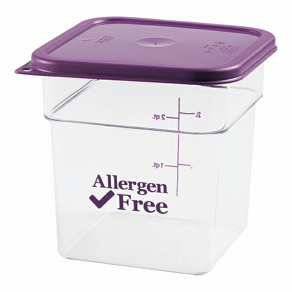 CAMBRO(֥) 륲ե꡼ƥʡ ѡץ 3.8L 4SFSCW441(AHC8402) allergen free container