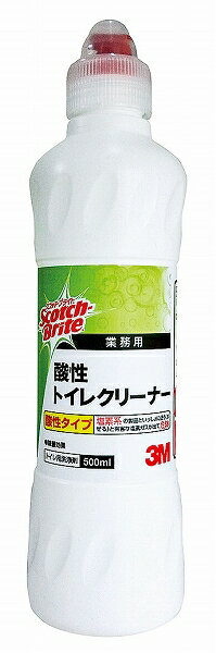 3M(スリーエム) スコッチブライト 酸性トイレクリーナー 500ml JTI0801 acidic toilet cleaner