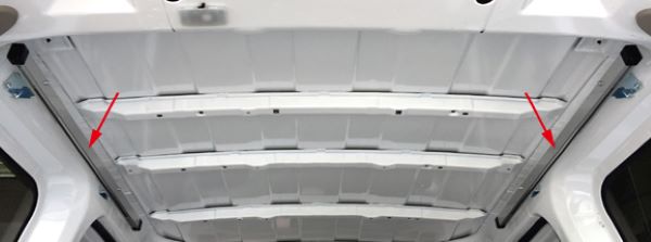 ロッキープラス RWシリーズ マルチレール 三菱 デリカバン BVM20 2011年10月～2019年04月 入数：1セッ..