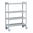 CAMBRO(Lu) JVFrOv~AV[Y ړJVFrOZbg 54~107~H170cm 4i \bh^ DKY9412 mobile shelving set