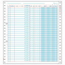 ヒサゴ 補助簿 SB601(00034) Auxiliary book(2)